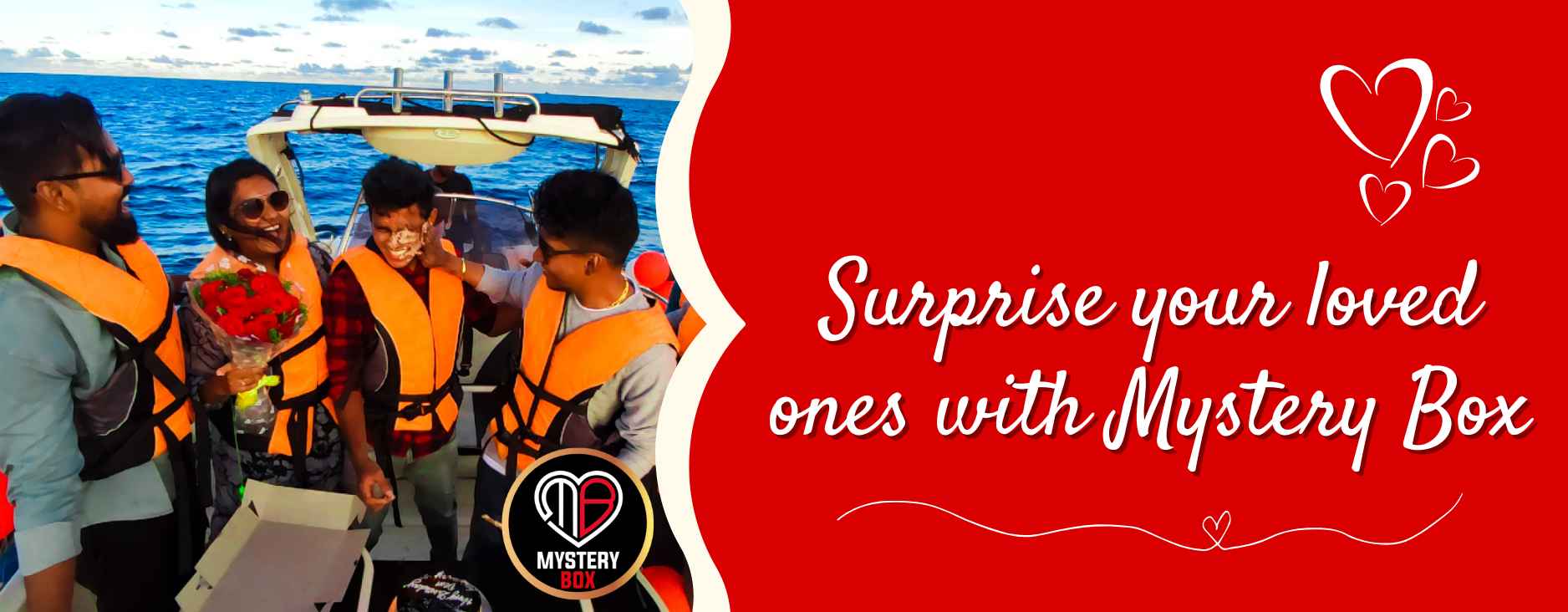 Surprise in boat Surprise on Boad