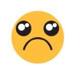 Sad and happy emoticons set