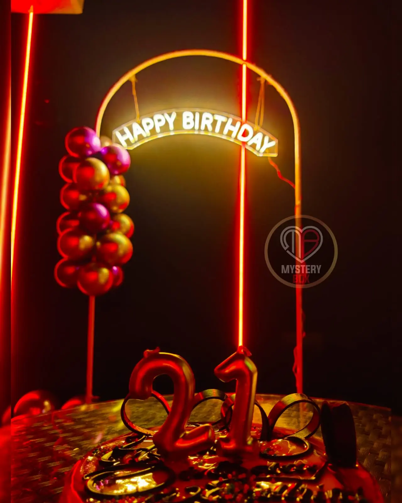 Birth Day Surprise in Theatre